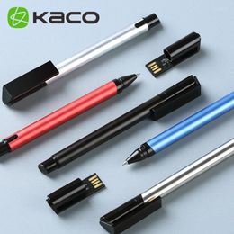 Jinghao Kaco Cyber ​​Series Multifunction Rollerball Pen met 16G USB Clip Fashion Portable Ballpoint voor kantoorbenodigdheden