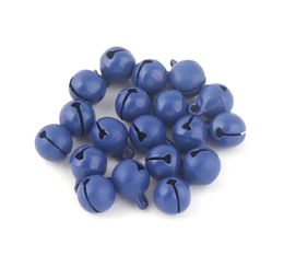 Jingle Bells Jingle Bells For Crafts Gold Sound Bells Bells Bells Beads Charm Pendendants Bijoux Faire des résultats 8 mm bleu