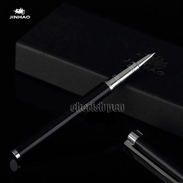 Jinhao 126 stylo plume en platine extra-fin de haute qualité avec livraison gratuite de 0,38 mm