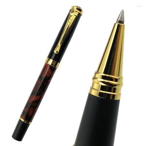 Jinhao 500 métal doré garniture stylo roller multicolore écrire bureau école maison prix de gros