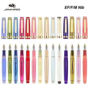 Jinhao 82 Fountain Pen Kleur Luxe Elegante pennen 0705038 mm Fijne NIB Writing Office School Supplies briefpapier 240507