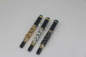 JINHAO haute qualité 3 style dragon gaufrage avec boule verte stylo à bille papeterie fournitures de bureau scolaire pour le meilleur cadeau