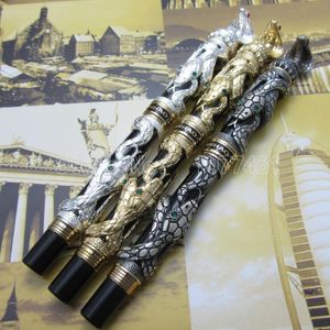 Jinhao blanco negro oro serpiente tipo bolígrafo con caja de regalo 3d-modelo Cobra J3T55R bolígrafos
