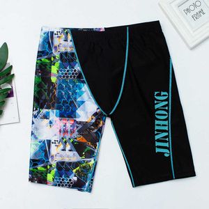 Jinhong Brands Teen Corner Corner Longueur Pantalon Split Pantal