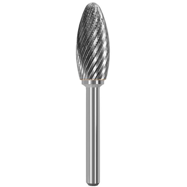 Jinrui Carbure Rotary Fichier Shuangwen Tungsten Steel Single Grain Head Tel Tower Toving Force de broyage en métal