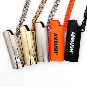 Gigue AMBUSH briquet coque collier bicj3 pendentif mâle ins tiktok181b