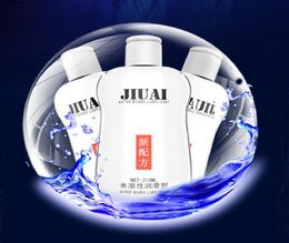 Jiuai 215ml Masaje de lubricación de sexo Lubricante a base de agua a base de agua masculina y femenina lubricante anal gay para Sex9077020