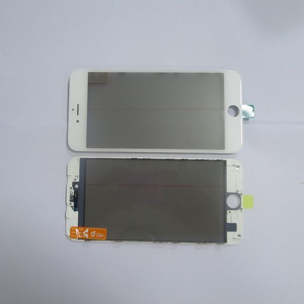 Jiutu nouveau pour iphone 6s plus écran tactile glassframeocapolarizer film téléphone portable pièces de réparation de remplacement avec earmesh