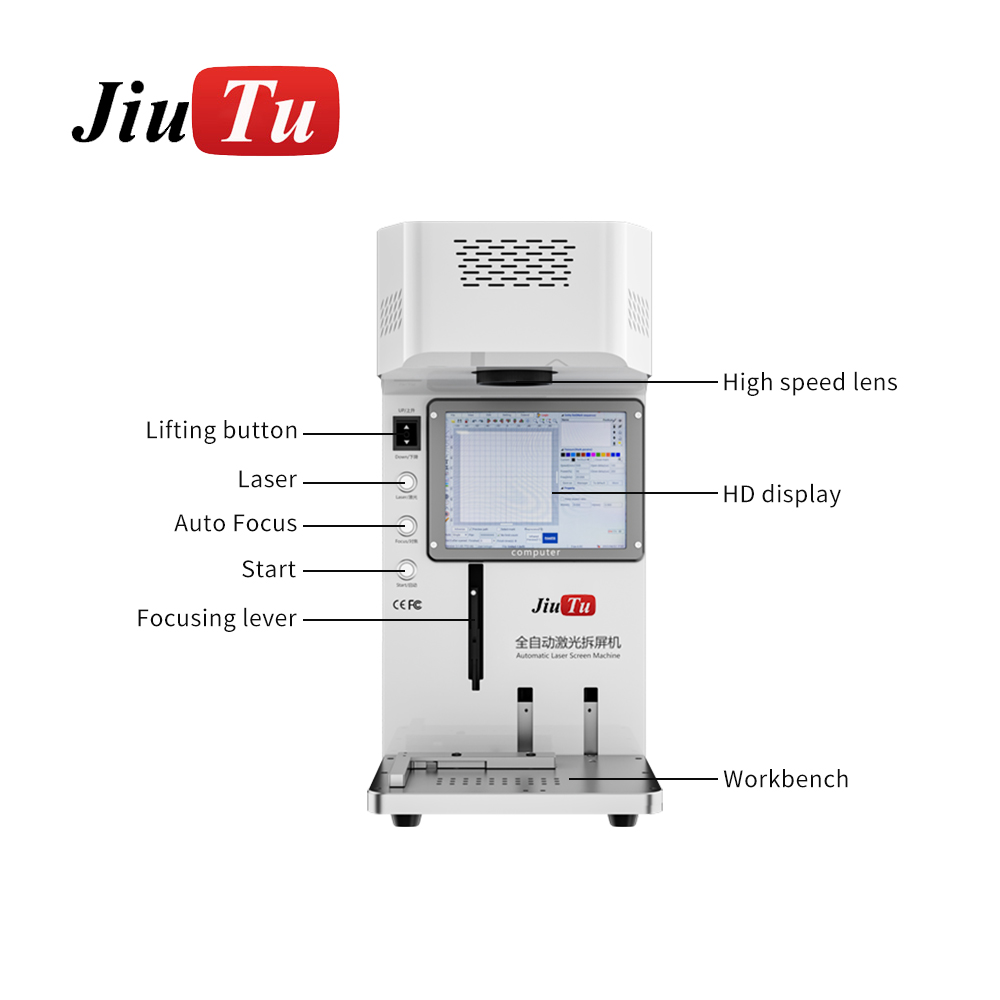 LCD Separator Machine Voor Telefoon Scherm Glas Reparatie Achterkant Scheiding Geen Schade Voor Moederbord Graveren Letters DIY Jiutu