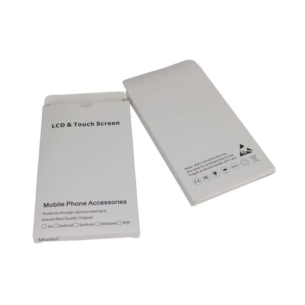 JIUTU – boîte d'emballage en plastique LCD, pour iPhone X 8G 8 Plus à série 5G, 300 pièces/lot, vente en gros