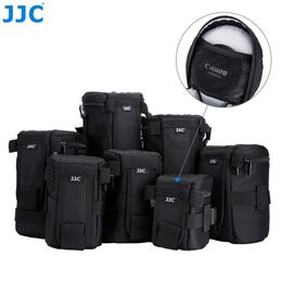 JJC sac d'objectif d'appareil photo ceinture étui d'objectif étanche pochette de rangement pour Canon Sony Fujifilm DSLR sac à dos accessoires de photographie 240104