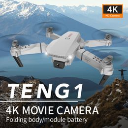 Photographie aérienne 4K, double caméra, bras pliable automatique, maintien d'altitude, longue endurance RC Quadcopter E88 Pro Dron