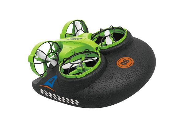 JJRC-A150 Mini jouet d'avion RC, quadrirotor, navire à coussin d'air, changement de vitesse à 3 vitesses, 3 modèles de mer, air terrestre, cadeau d'anniversaire de noël pour enfant