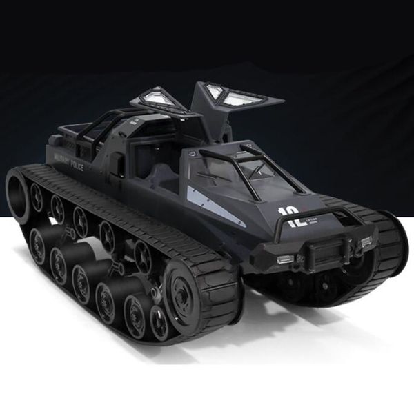 JJRC D843 1/12 2.4G Simulation RC tout-terrain dérive modèle de char militaire enfants jouet haute vitesse modèle de véhicule à contrôle proportionnel complet