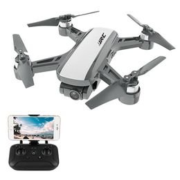 JJRC X9 Heron GPS 5G WiFi FPV borstelloze RC Drone met 1080P HD-camera 2-assige Gimbal RTF Wit - twee batterijen met tas