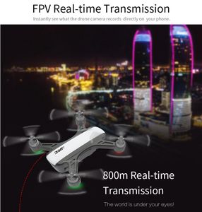 Drone JJRC X9P Heron 4K Version 5G WIFI 1KM FPV GPS RC avec cardan 2 axes 50X numérique