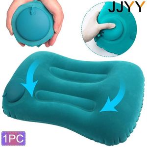 JJYY Travel Almohada Air Avión Inflable Almohadas para automóviles Almohadas Plegado Plegado Tipo Almohadas de cama Cojín de cuello Suministros de oficina en el hogar 231220