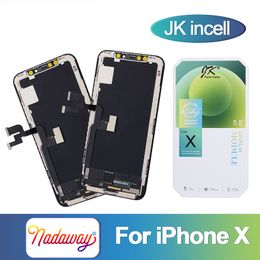 JK incell para iPhone X LCD Display Touch Digitizer Asamblea Reemplazo de pantalla