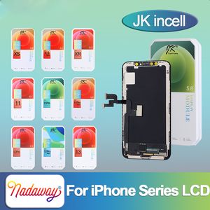 JK Incell para iPhone X XS XR 11 Pro Max 12 13 Pantalla LCD Reemplazo de pantalla de ensamblaje de digitalizador táctil