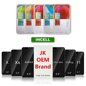 JK Oled Lcd-scherm Incell Mobiele Telefoon Touch Panelen Digitizer Vergadering Vervanging Reparatie Onderdelen Voor iPhone X XR XS MAX 11 12 13 14 Plus Pro Max