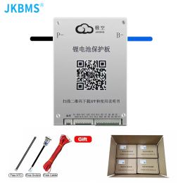 JKBMS SMART BMS LIFEPO4 BMS 4S 5S 6S 7S 8S voor lithiumbatterij met Bluetooth 40a dezelfde poorttemperatuur sensoren RS485 Balansbord