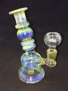 KKSMoke Pipe Glass Hookah, Olieveilige Pijp, Bongs Recycler Bubbler 14 MM Factory Direct Prijs Concessies