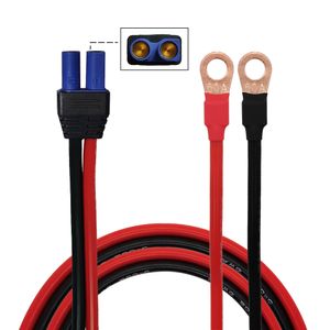 JKM EC5 tot 60A O Ring Terminal Cable 10AWG EC5 vrouwelijke plug -connectorverlengingssnoer voor RC ESC -lader zijvermogen