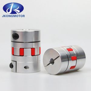 JKONG CNC JAW MOTOR SCHAKKOPELS Flexibele Spider Aluminium Coupler Connector Koppeling D20 L25 5 mm 6,35 mm 8 mm Elastisch koppeling