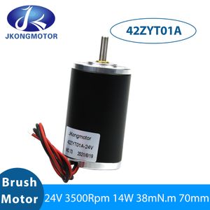 JKongMotor 42zyt01a 42zyt01 Motor de moteur à moteur à courant continu de Motteur DC 24V 14W 3500rpm