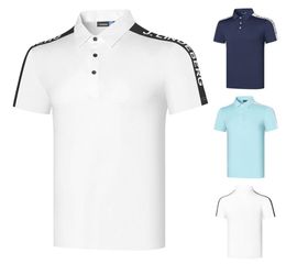 JL Golf Vêtements Sports Loisure extérieure Houstable Fashion Men de haute qualité Polo Polo Polo T-shirt à manches courtes 2207121850986