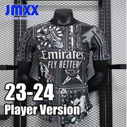 JMXX 23-24 Arsenaol ARS Speciale voetbalshirts IAN WRIGHT Co Branded Styles Herenuniformen Jersey Man Voetbalshirt 2023 2024 Spelerversie