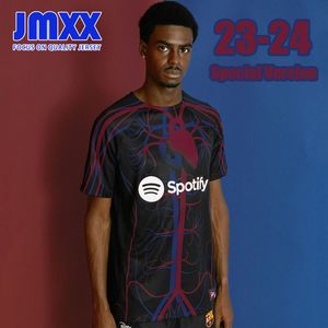 JMXX 23-24 Barcelona Speciale voetbalshirts PATTA Rolling ROSALIA DRAKE 0V0 STOnE Herenuniformen Jersey Man Voetbalshirt 2023 2024 Fanversie
