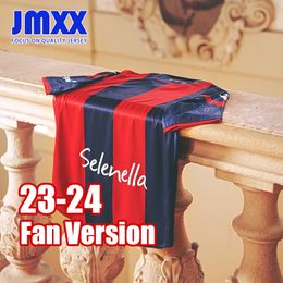 Jmxx 23-24 Bologna Voetbalshirts Thuis Weg Heren Uniformen Jersey Man Voetbalshirt 2023 2024 Fan Versie