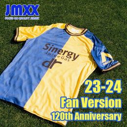 JMXX 23-24 Hellas Vérone Maillots de football Accueil Troisième Hien Ngonge Henry Bonazzoli Duda Hongla Coppola Uniformes pour hommes Jersey Homme Maillot de football 2023 2024 Version Fan