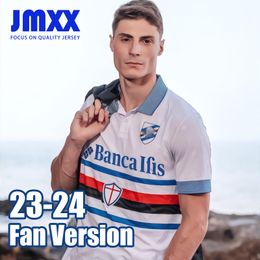 JMXX 23-24 Sampdoria maillots de football à domicile troisième uniformes spéciaux pour hommes maillot homme maillot de Football 2023 2024 Version ventilateur