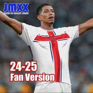JMXX 24-25 Engeland voetballen Jerseys Special Edition Home Anniversary herdenking Mens Uniforms Jersey Man voetbalshirt 2024 2025 Fanversie