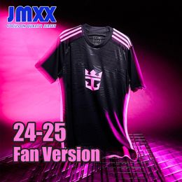 JMXX 24-25 Inter Miamis Soccer Jerseys Home Away Uniformes para hombres especiales Jersey Man Camisa de fútbol 2024 2025 Versión de fanáticos S-4XL