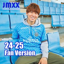 JMXX 24-25 Kawasaki Frontale Jerseys Home Away GK Keeper J League Japan Heren Man Voetbal Aangepaste uniformen T-shirt tShirt 2024 2025 Fanversie