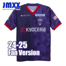 JMXX 24-25 Kyoto Sanga Jerseys Home Away Away GK Doelman J League Japan Mens Man Football Aangepaste uniformen T-shirt T-shirt 2024 2025 Fanversie