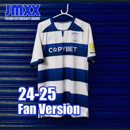JMXX 24-25 Queens Park Rangers Soccer Jerseys QPR Home Away Third Special Mens Uniforms Jersey Man Football Shirt 2024 2025 Version du fan