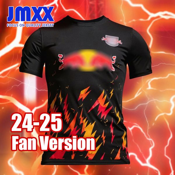 JMXX 24-25 RBL LEIPZIGes ON FIRE Camisetas de fútbol especiales Estilos Uniformes para hombre Jersey Hombre Camiseta de fútbol 2024 2025 Versión para fanáticos