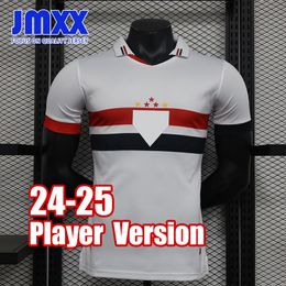 JMXX 24-25 Sao Paulo voetballen Jerseys Home Away Pre Match Mens Uniforms Jersey Man Football Shirt 2024 2025 Player-versie