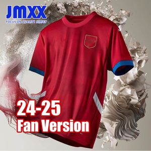 JMXX 24-25 Servië Soccer Jerseys Home Away Third Special Mens Uniforms Jersey Man voetbalshirt 2024 2025 Fanversie
