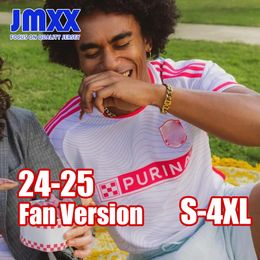 JMXX 24-25 St. Louis City Soccer Jerseys Home Away Troisième uniformes spéciaux pour hommes Jersey Man Football Shirt 2024 2025 Fan Version S-4XL