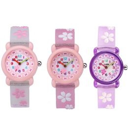 JNEW marque Quartz enfants montre Loverly dessin animé garçons filles étudiants montres bracelet en Silicone montres enfants cadeau 198g