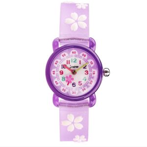 JNEW Marque Quartz Montre Pour Enfants Loverly Cartoon Garçons Filles Étudiants Montres Bande De Silicone Couleur Bonbon Montres Mignon Childre248M