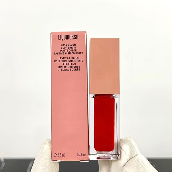 Lip blush 6.5ML flou liquide couleur mate Rouge à lèvres durable haut confort levres joues couleur liquide mate effet Flou Confort inense et longue durée