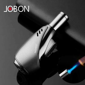 Jobon – briquet aérographe coupe-vent en métal, rechargeable au Butane, sans gaz, allume-cigare, Gadget d'allumage pour hommes, sans boîte