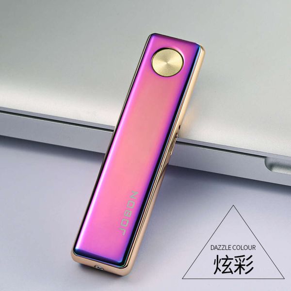 Jobon Vintage Metal Fancy Wholesale Cigarette Fhenchized Electronic Electric Rechargeable USB Mode plus légère