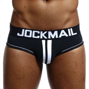 JOCKMAIL Brand Briefs Ropa interior sexi para hombre sin espalda y espalda abierta bragas masculinas JM310